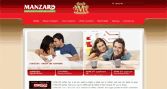 Desktop Screenshot of manzaro.com