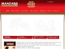 Tablet Screenshot of manzaro.com